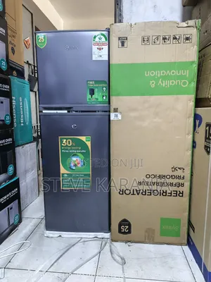 Syinix 137l Double Door Fridge