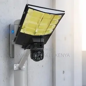 Human Movement Detection 12mp 4g PTZ Camera With Solar Street Light