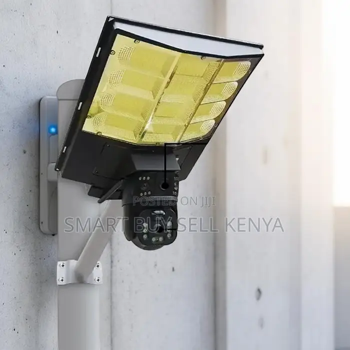 Human Movement Detection 12mp 4g PTZ Camera With Solar Street Light