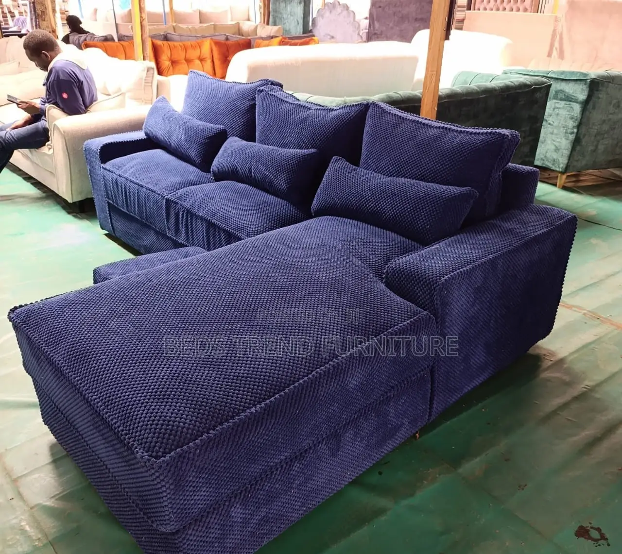 Clumsy Cushy 6 Seater L Seat