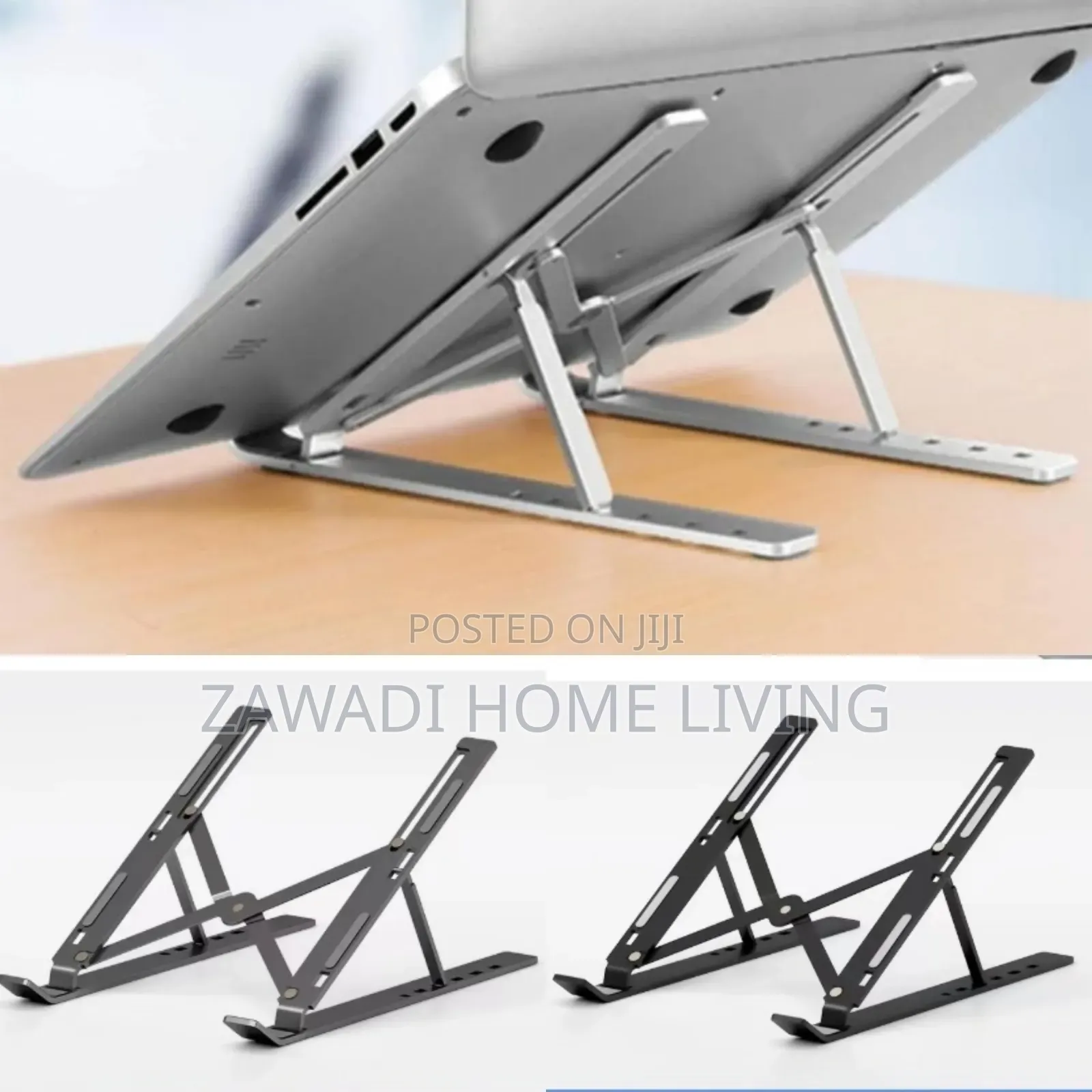 Metallic Laptop Stand