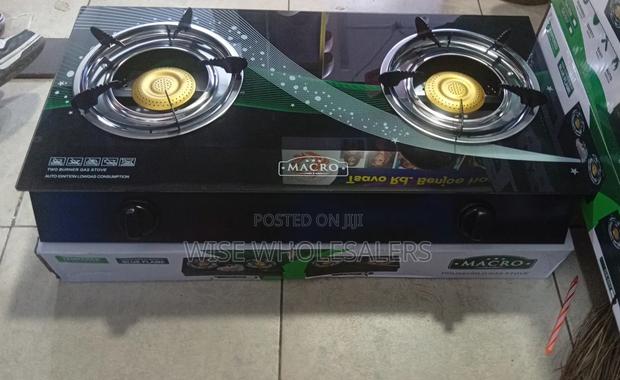 Macro Two-Burner Gas Stove - main view