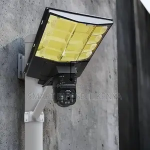 Ip66 Rated Water Proof 12mp 4g PTZ Solar Camera With Solar Streetlight