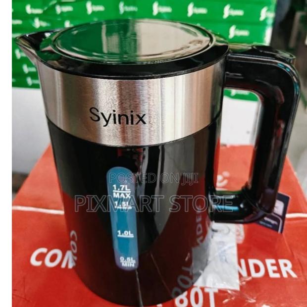 1.7 Litre Syinix Electric Kettle With Safety Auto Shut‐Off