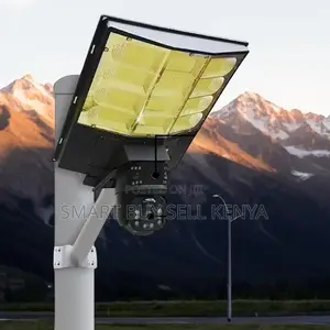 8w High Efficiency Solar Panel 12mp 4g PTZ Camera Solar Street Light
