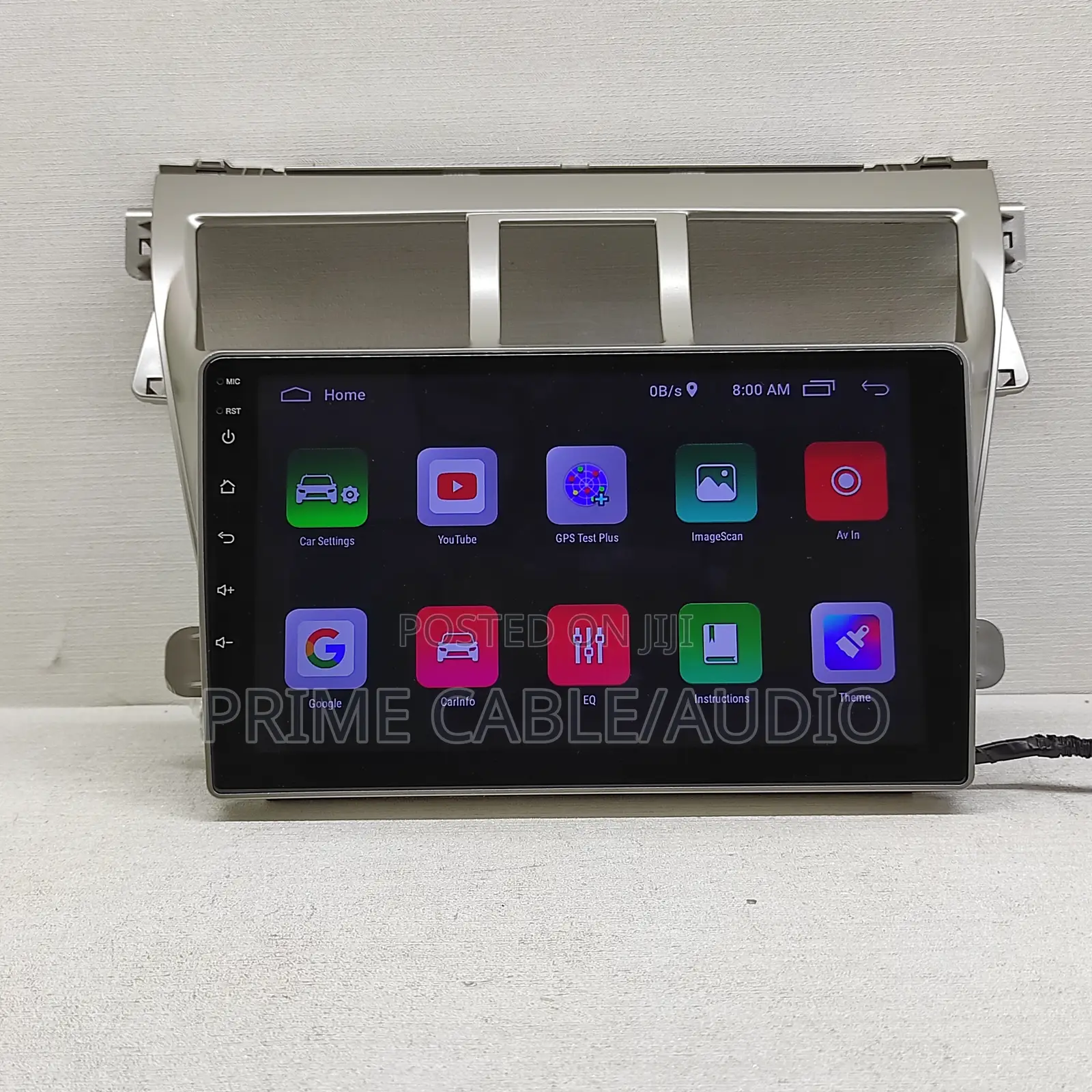 Toyota Belta Fitted With 9 Inch Android Radio Plus Frame
