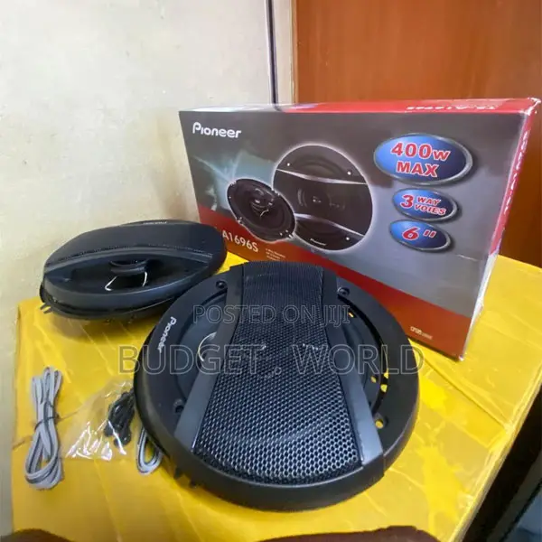 . Pioneer Car Audio 6-Inch 3-Way Speakers