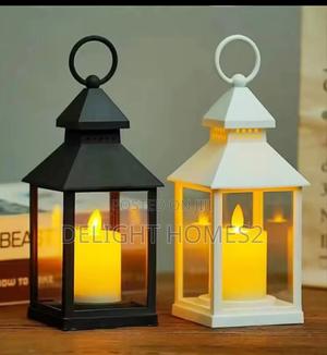 Latern Vintage Style Candle Holder_esj - thumbnail 2