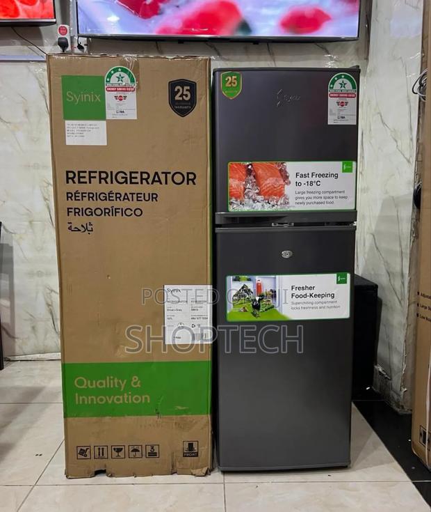 Syinix 137 Litres Double Door Refrigerator 138l Double Door