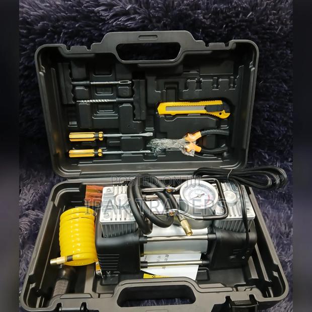 Air Compressor With Tools and Case
