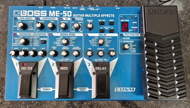 Boss Me50 Guitar Effect - main view