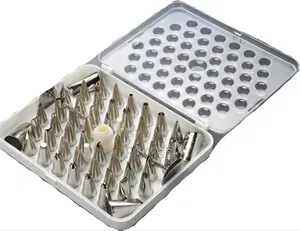 52pcs Stainless Steel  Nozzle Set