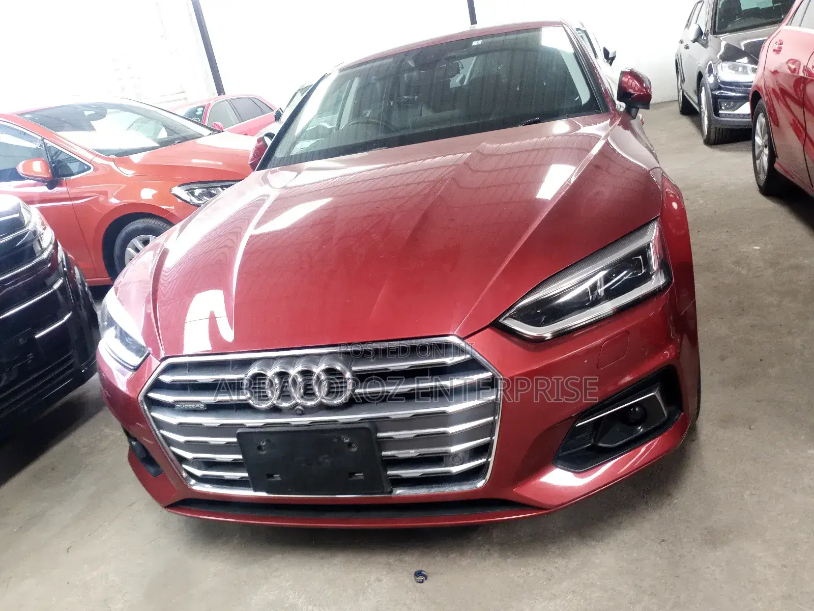 Audi A5 2.0T Premium AWD quattro Convertible 2018 Red