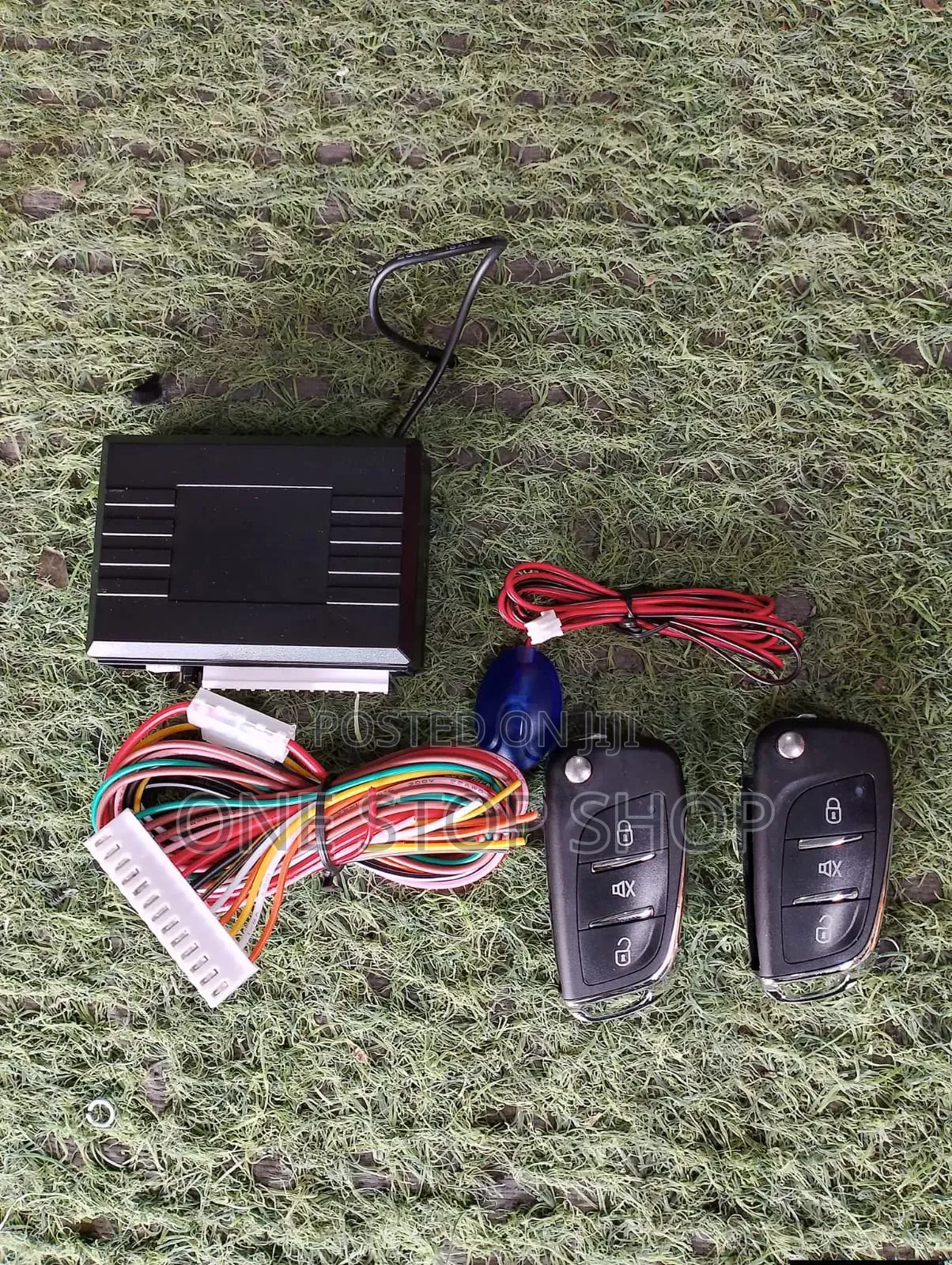Romatec Security Alarm 2 Matching Remote for All Cars (No Cutout