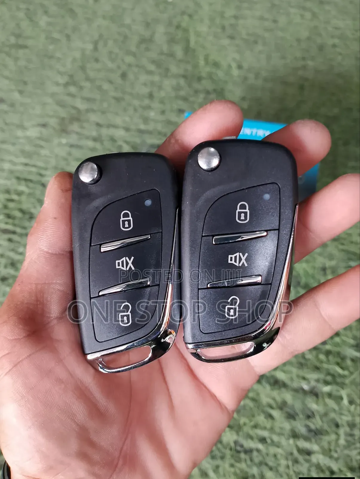 Romatec Security Alarm 2 Matching Remote for All Cars (No Cutout