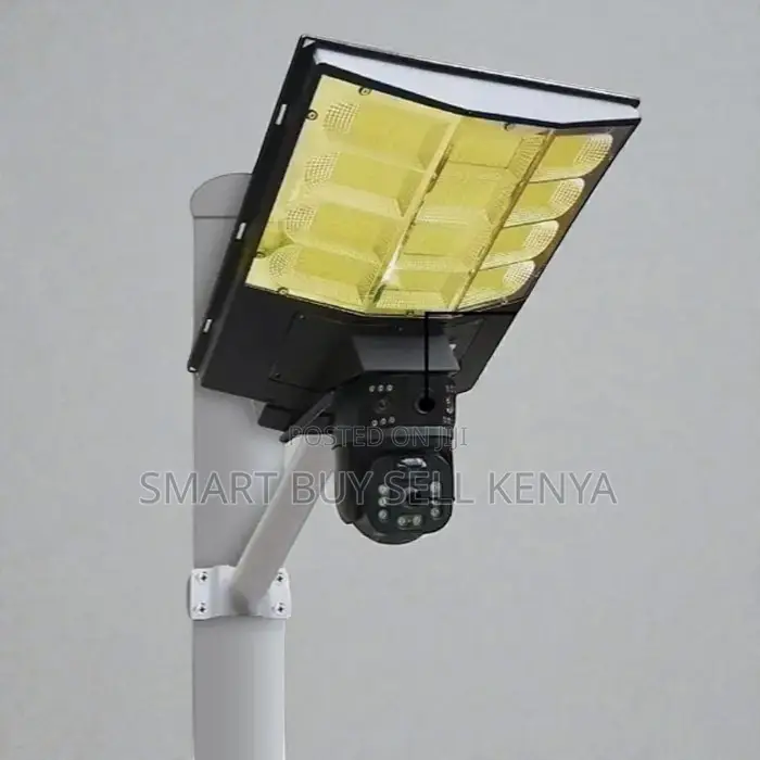 Stand Alone 12mp 4g PTZ Multiple Lens Solar Camera Solar Street Light