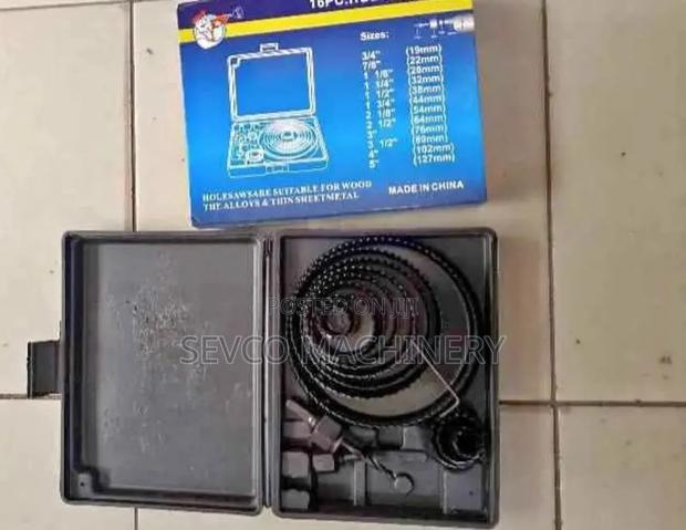 Heavy Duty Hole Saw Set