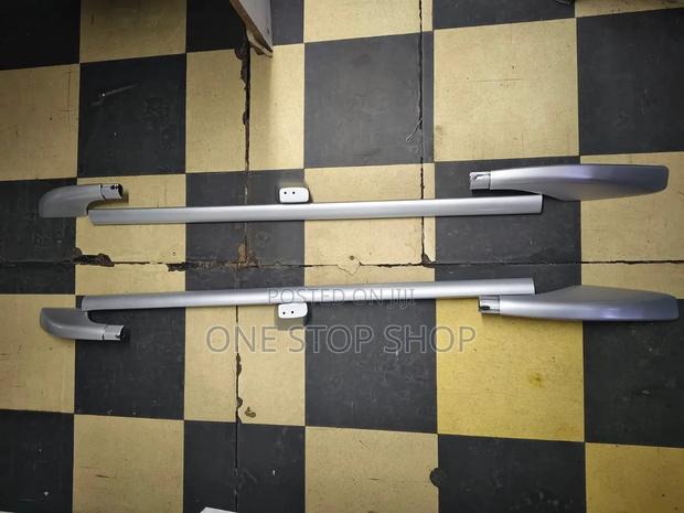 Silver Universal Roof Rails (Compatible With All Car Models - main view
