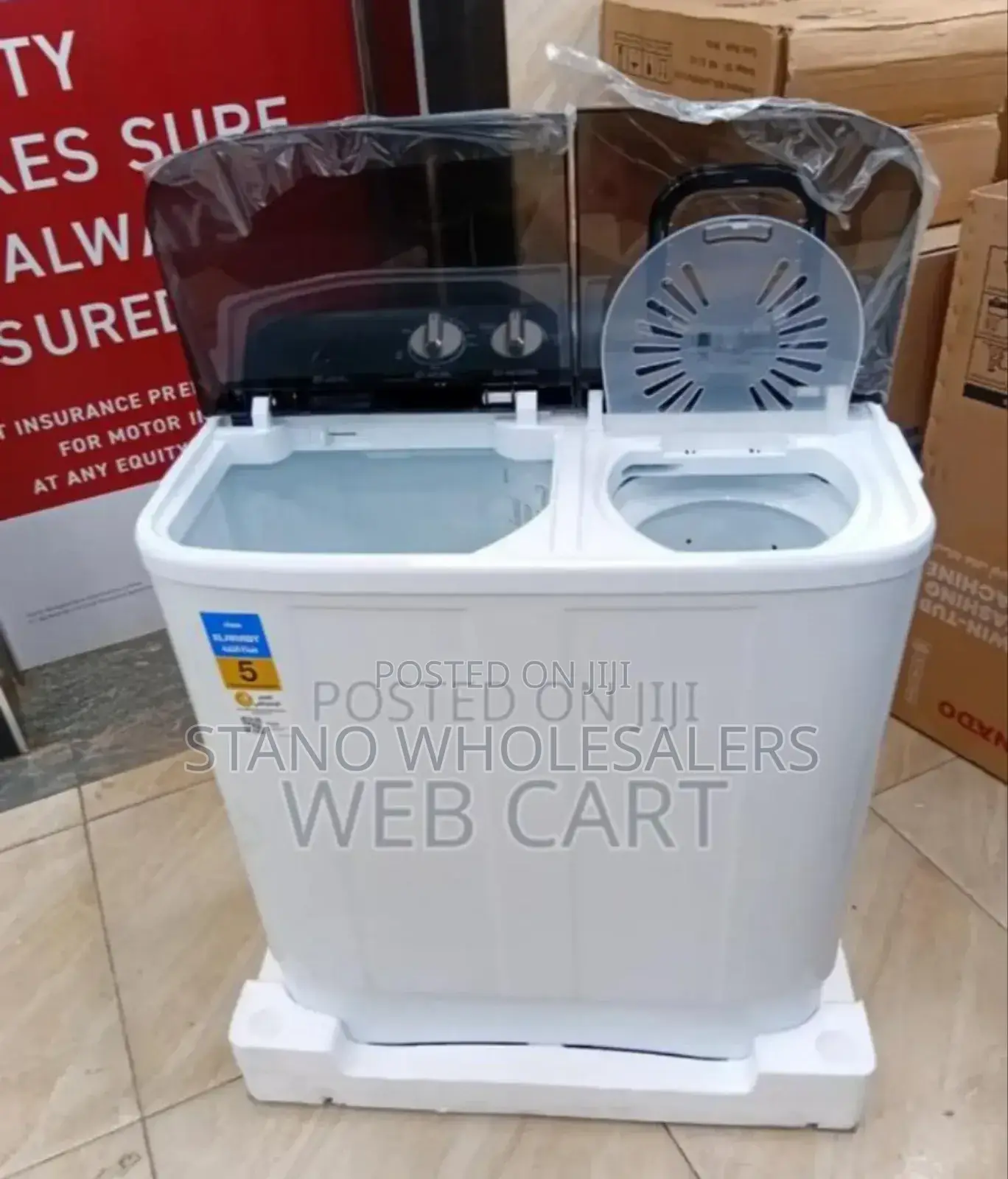 Semi AutomaticTornado 7.5kgs Washing Machine. Home