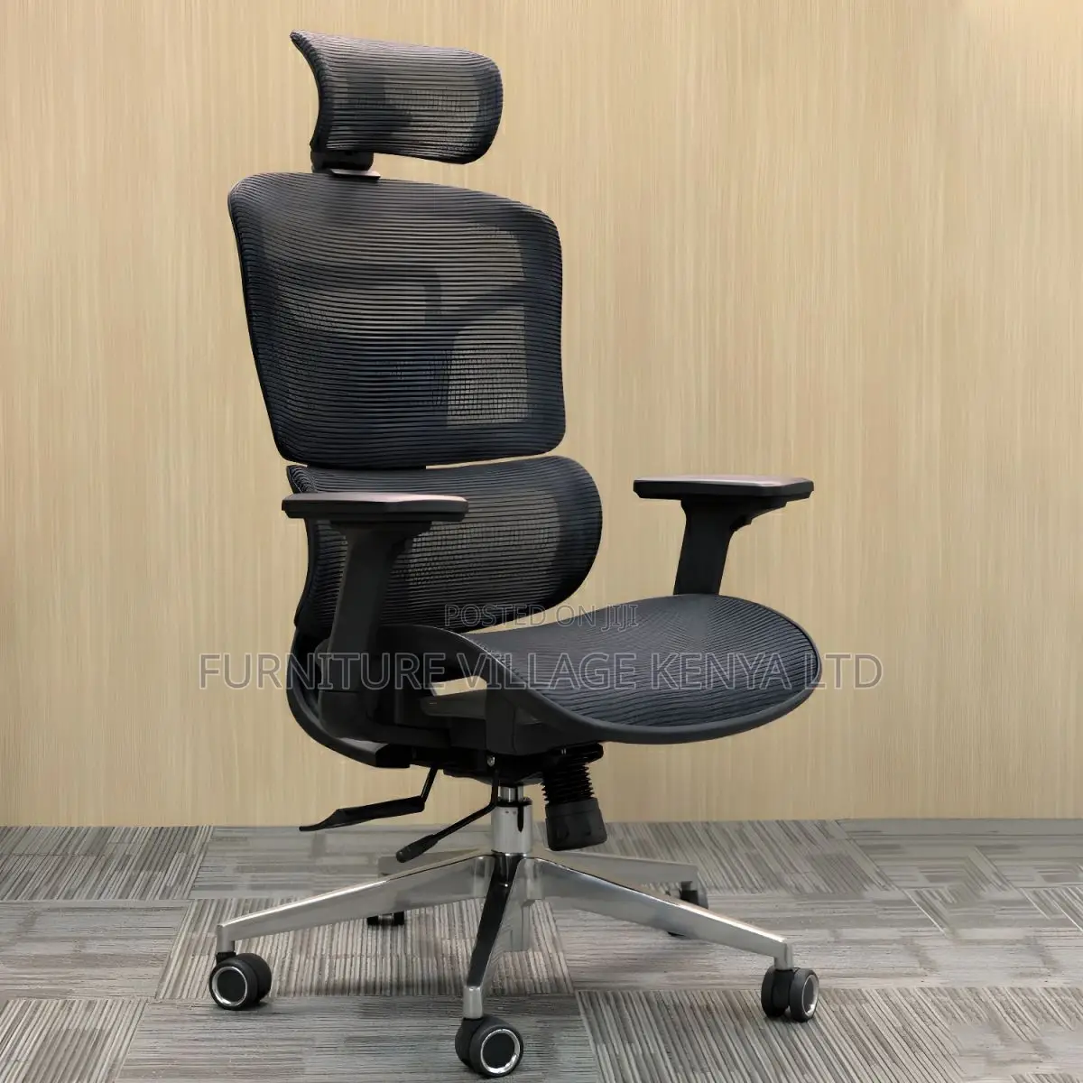 Office Orthopedic Chair With Footrest