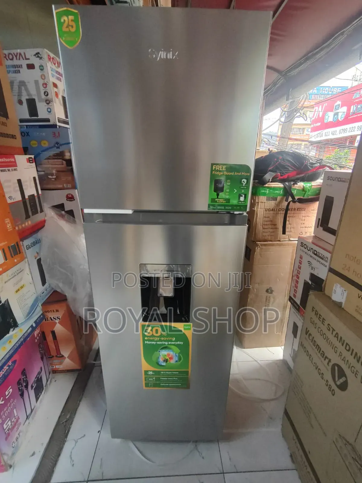 Synix Refrigerator 257l With Water Dispenser