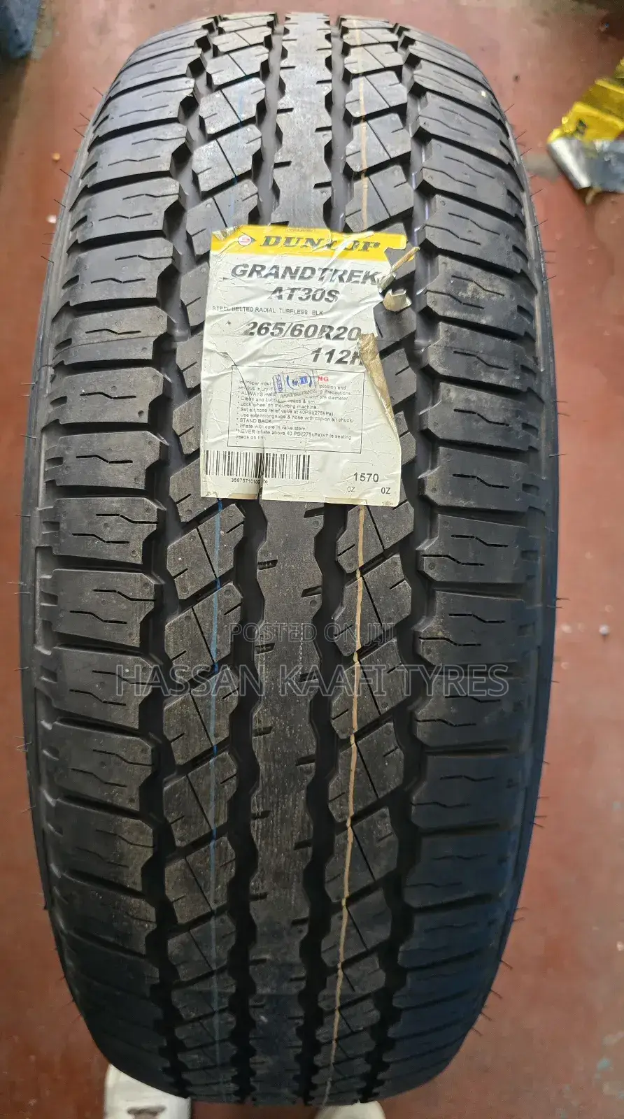 265/60r20 Dunlop Madein (Japan)