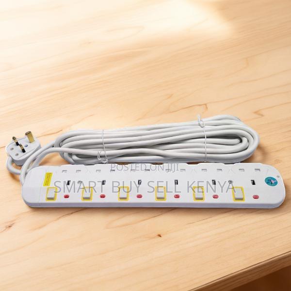 JSB 6 Way Abs Safe Socket 5m Extension Power Cable - main view
