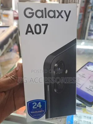 New Samsung Galaxy A07 128 GB Black
