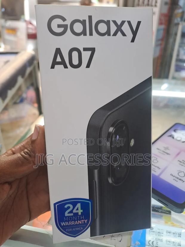 New Samsung Galaxy A07 128 GB Black