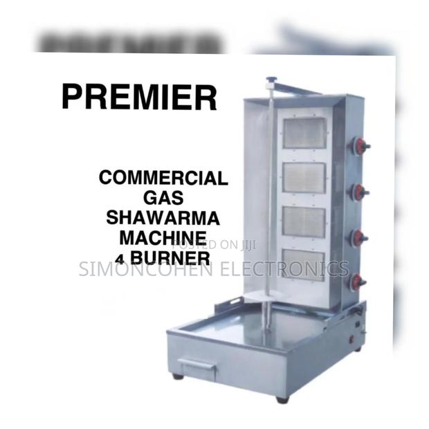 Premier 4 Burner Commercial Gas Shawarma Machine - main view