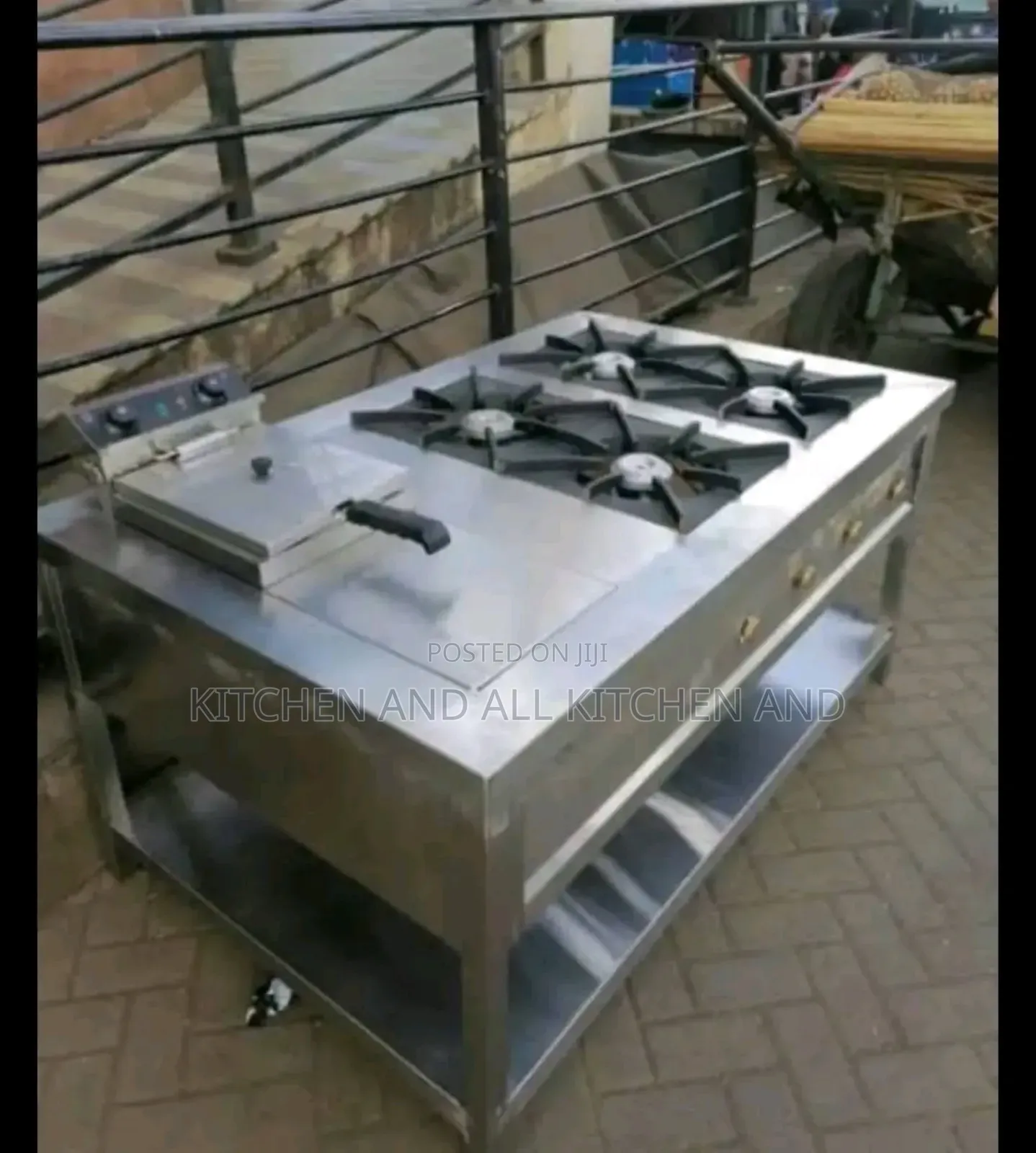 Proven Four Burner Combined Unit