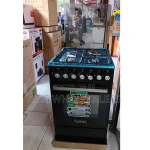 Syinix Freestanding 3 Gas + 1 Electric Oven Cooker