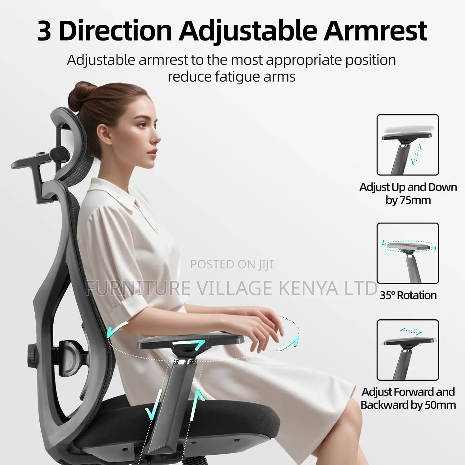 Executive High Back Ergonomic Office Chair