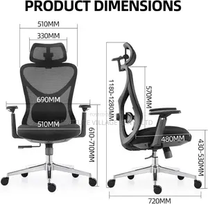 Executive High Back Ergonomic Office Chair
