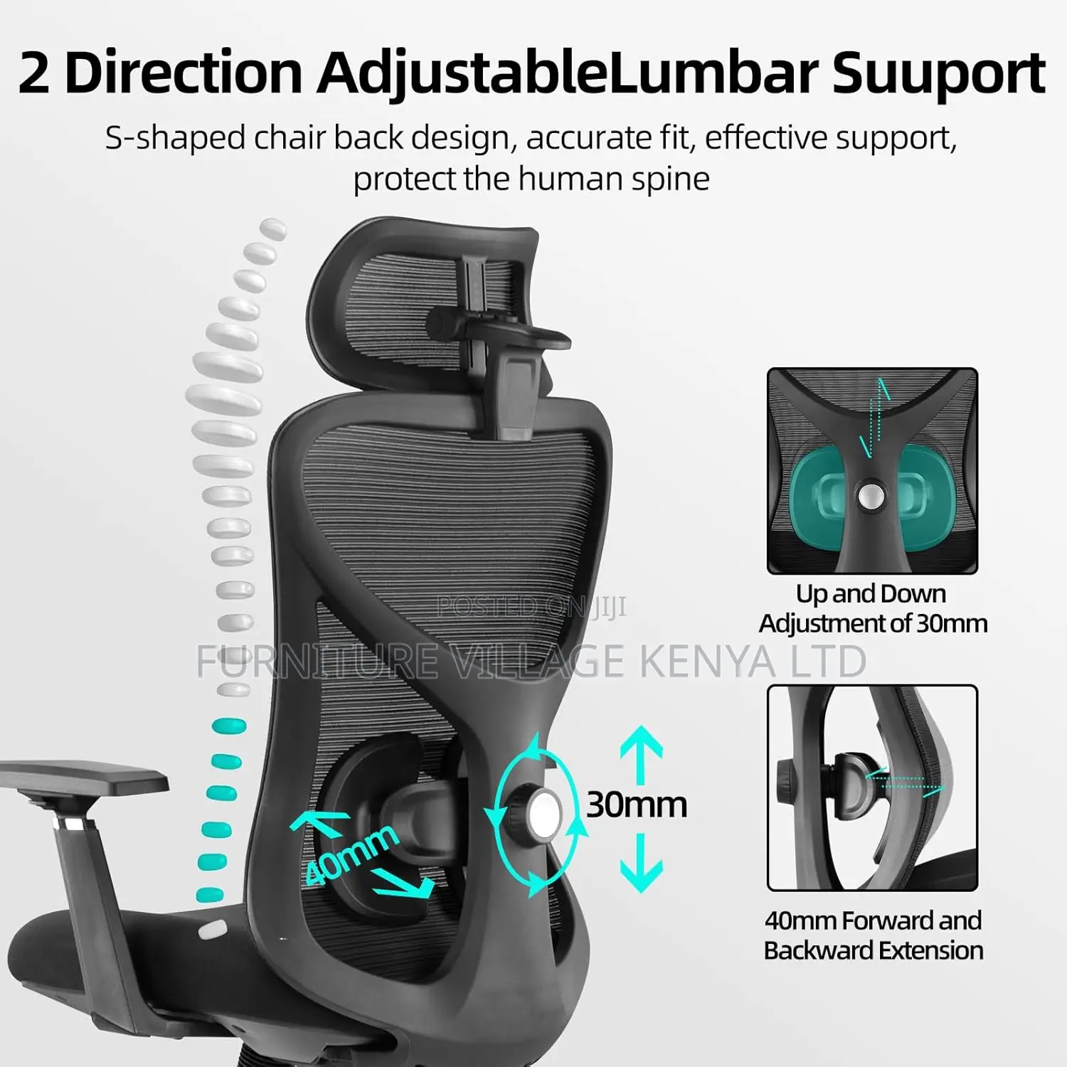 Executive High Back Ergonomic Office Chair
