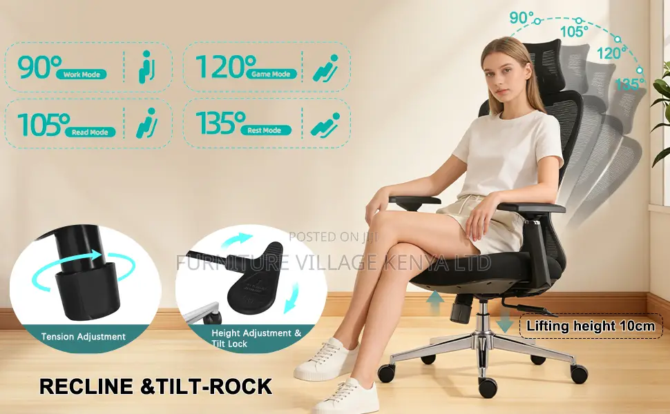 Executive High Back Ergonomic Office Chair