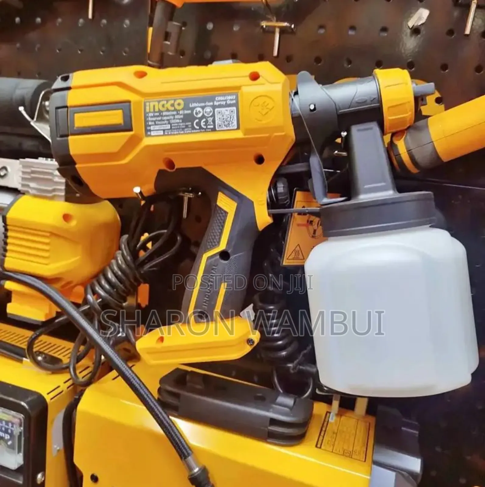 Ingco Spray Gun Machine 550w/550w Ingco Spray Gun Machine