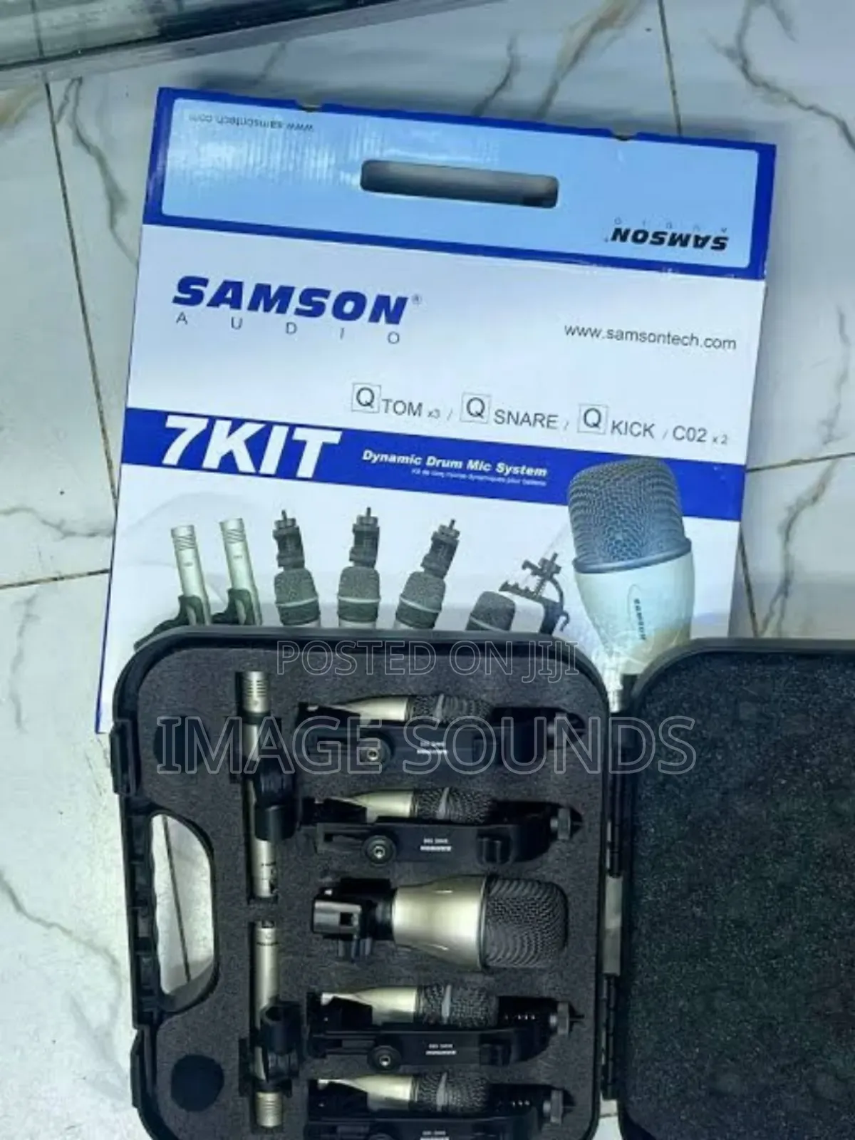 Samson Dk707 7 Piece Drum Microphone Kit