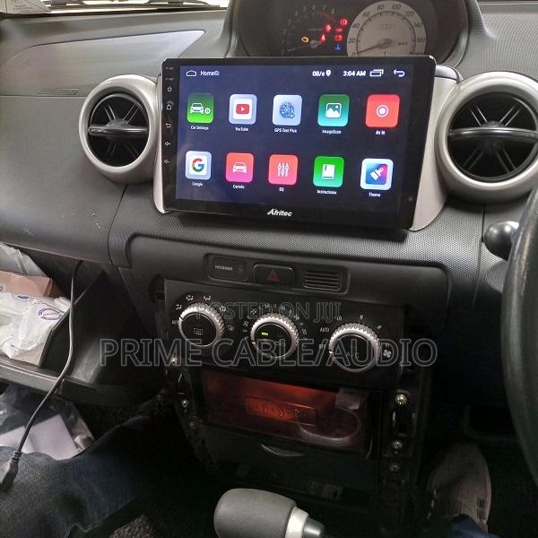 Toyota Ist 2007 Fitted With 9 Inch Android Radio and Frame