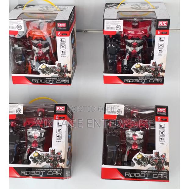 Kids Robot Car Transformation - main view