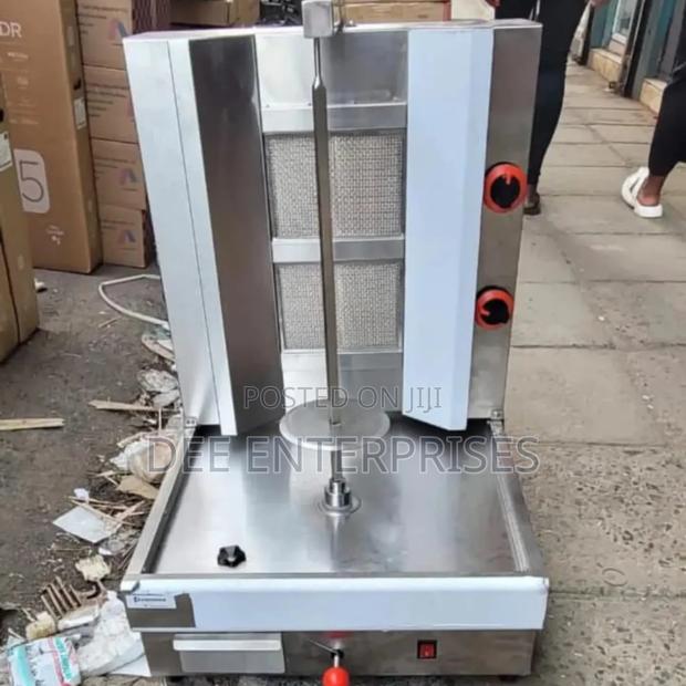 Premier Commercial Gas Shawarma Machine 2 Burner - main view