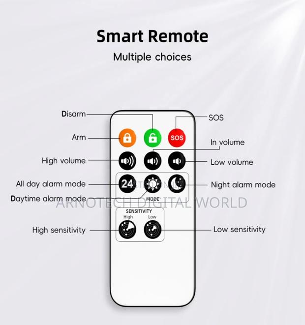 Solar Powered Alarm Siren Wireless Infrared Motion Sensor Detector - thumbnail 7