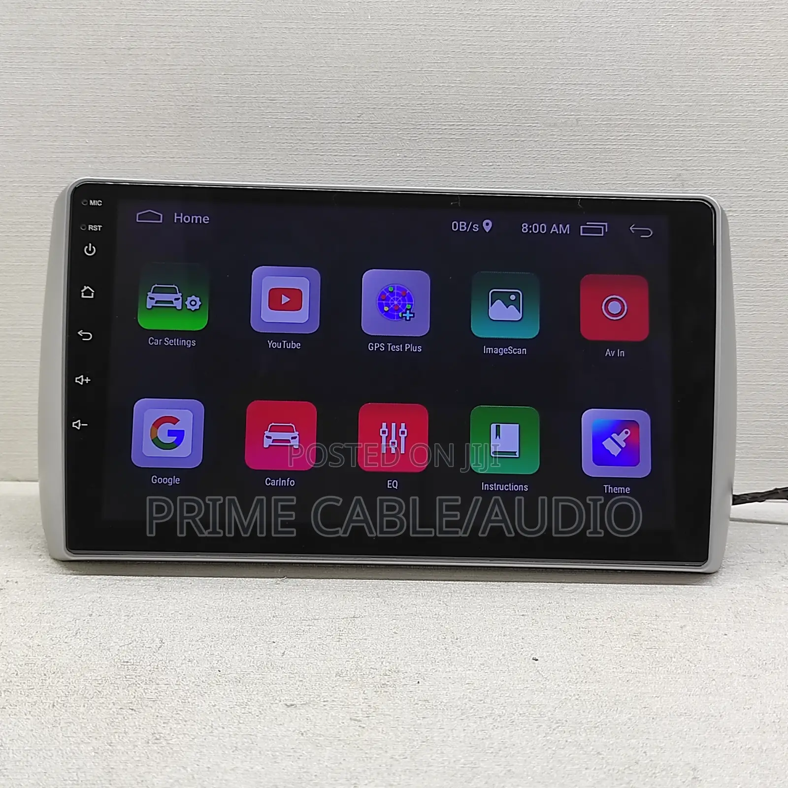 Toyota Ist 2007 Fitted With 9 Inch Android Radio and Frame
