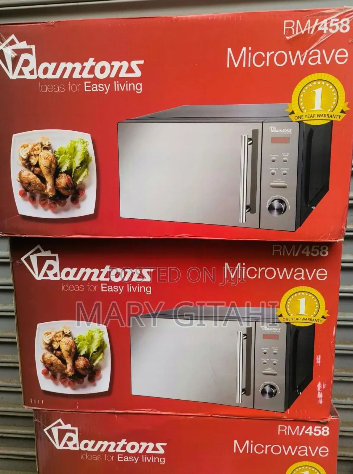 20litres Ramtons Rm/458 20l Digital Microwave Oven, 700 Watts