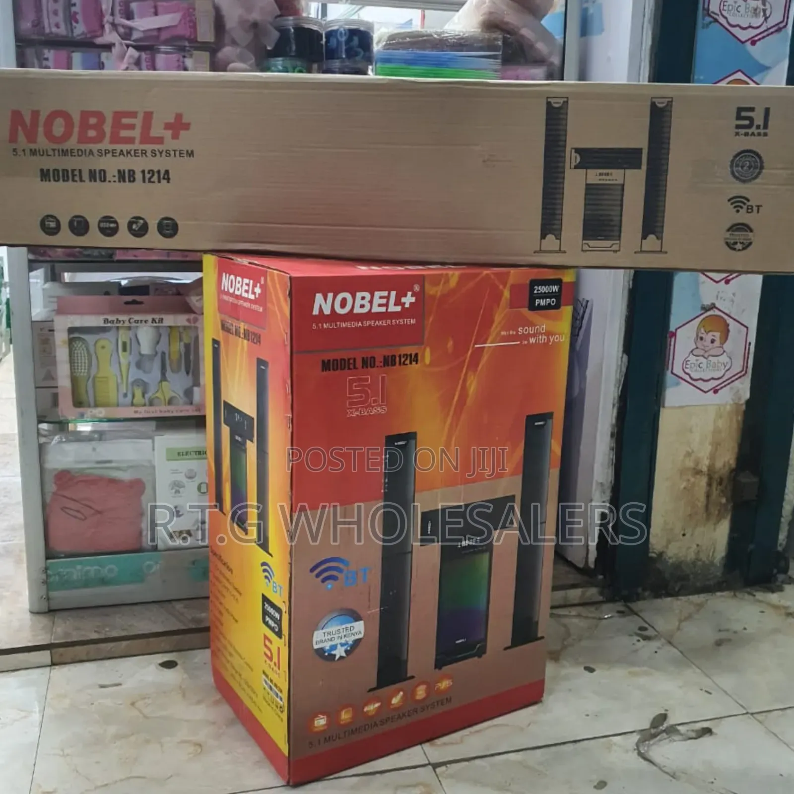 Nobel Nb‐1214 5.1 Channel Bt/Fm/Usb/Aux Speaker Set