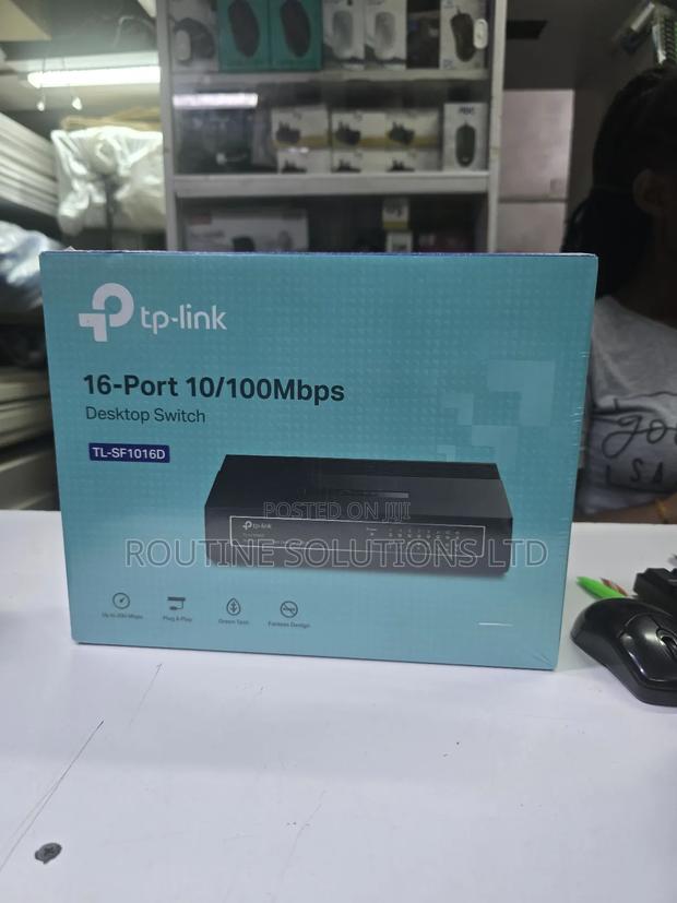 Tp-link 16port Desktop Switch Tl-sf1016d - main view