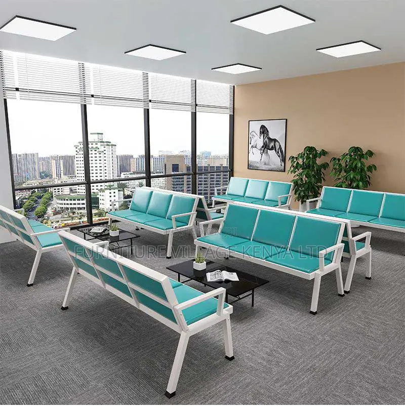 3-link Padded Reception Bench