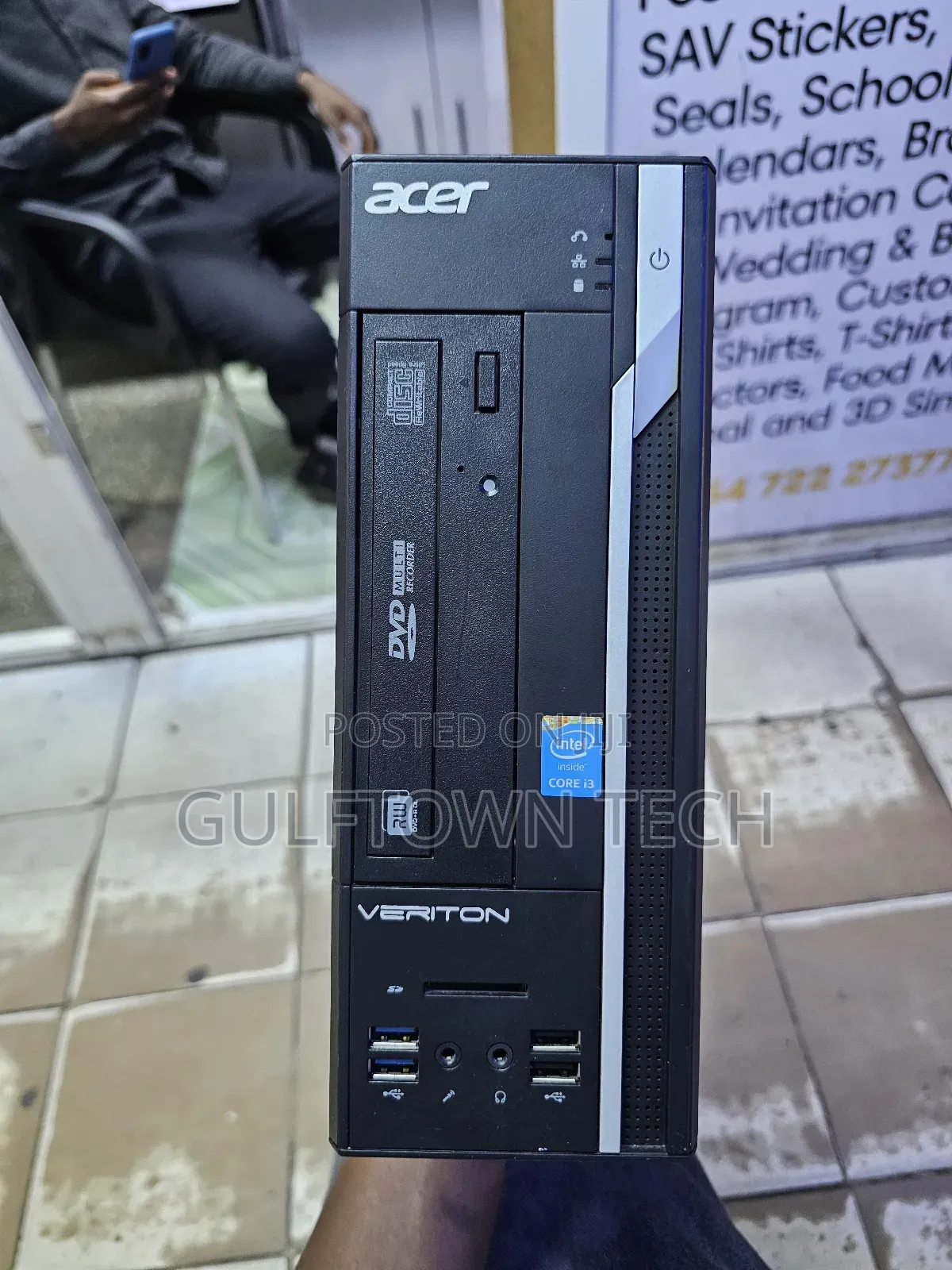 Desktop Computer Acer 8GB Intel Core i3 HDD 250GB