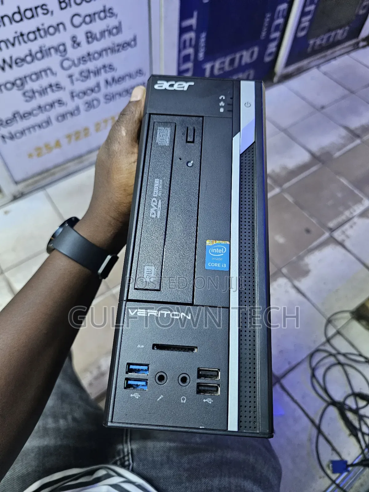 Desktop Computer Acer 8GB Intel Core i3 HDD 250GB