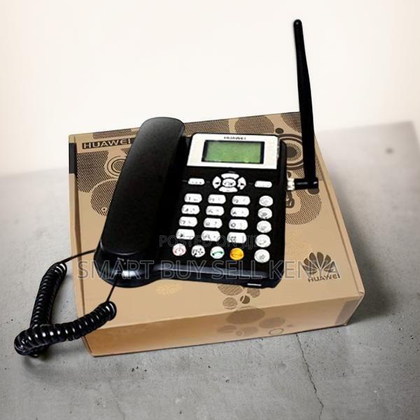Built in Rechargeable Battery Huawei GSM Fixed Landline Desktop Phone
